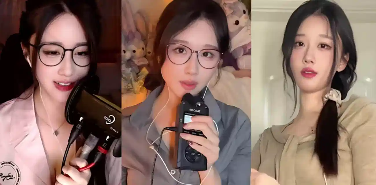 ASMR小剧场B站风骚女主播【轩子老师】付费视频，撩人刺激触发的愉悦的酥麻感，丝袜长腿尽显诱惑封面图