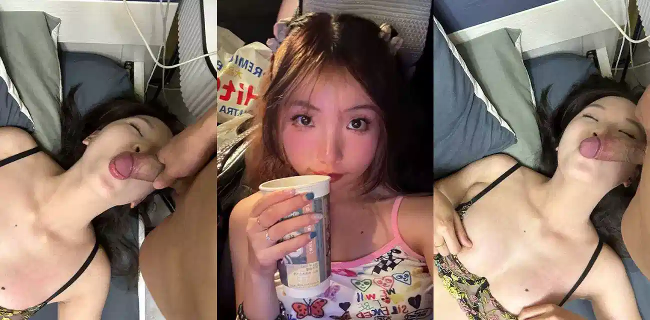 北京大学气质学生妹【王羽菲】被土豪调教成乖母狗，口技娴熟堪称一流身穿开裆黑丝被后入爆操封面图