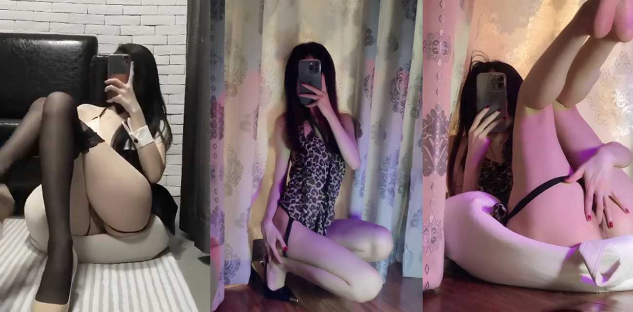 福利姬【韩雅茜】性感情趣黑丝假屌自慰，花式足交被金主打桩爆操封面图