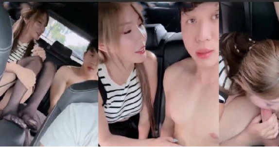 性感女神在車上勾引男主紅潤雞巴封面图