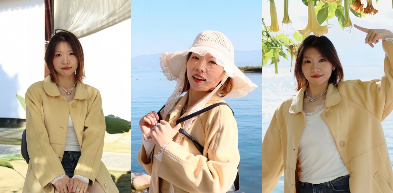 厦门大学大四学姐【吕一鸣】和男友激情做爱视频流出，身穿性感黑丝被男友按在沙发上狂插封面图