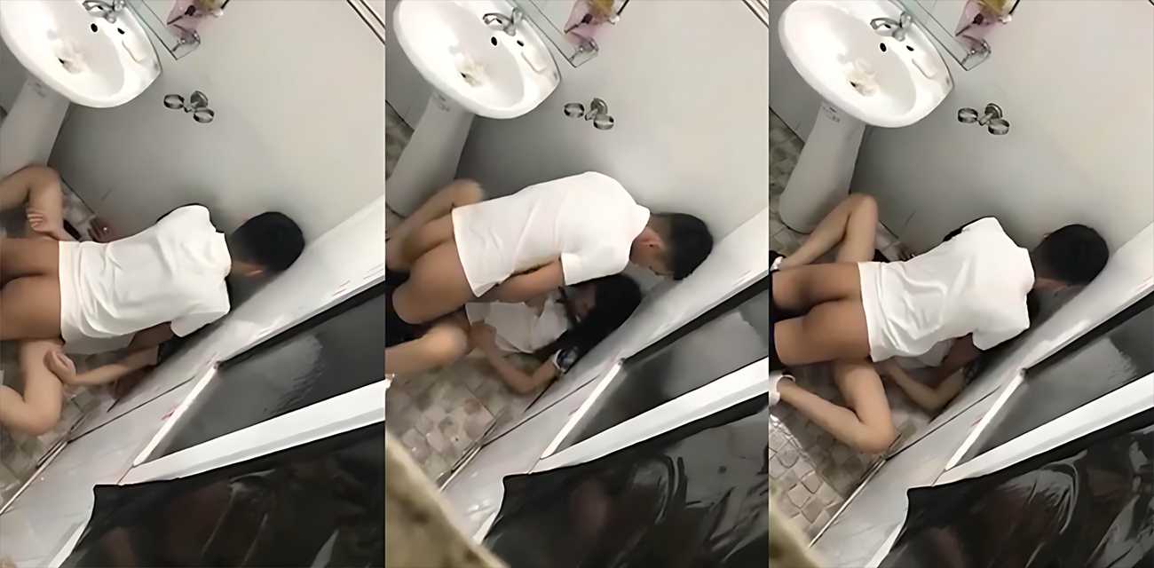 同学聚餐激情打炮，小哥灌醉女同学厕所缠绵被围观，下身全裸猛烈狂干尺度拉满封面图