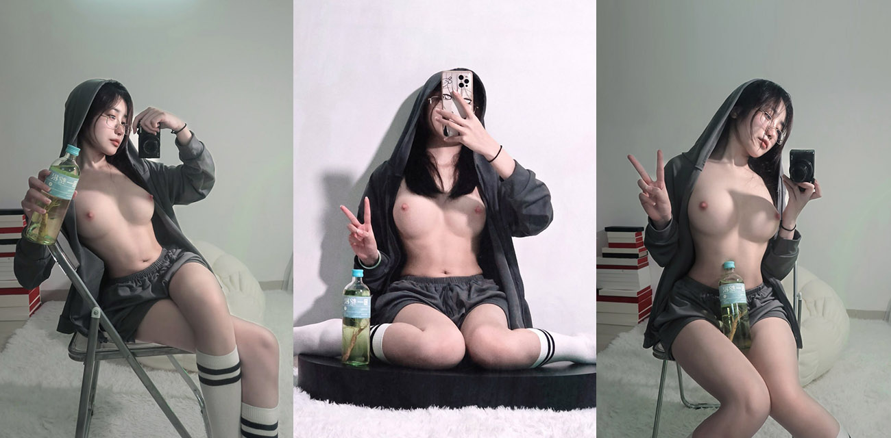 极品福利姬【高桥千凛】最新大尺度私拍合集，三点全露对镜扭臀撩骚，全方位展示极品美鲍封面图