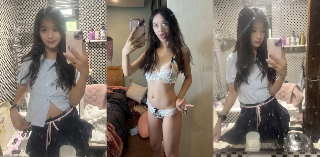 重庆反差妹子【张茹伊】脸穴完美同框，掰逼自慰勾引男友被男友疯狂抽插反差魅力撩人封面图