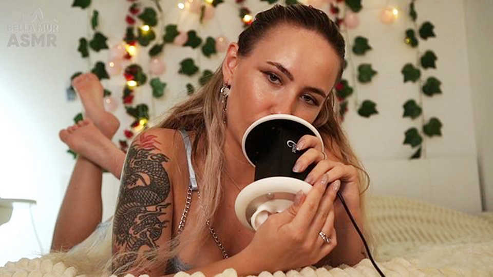 ASMR JOI - 湿润的阴道声音与耳朵舔舐封面图