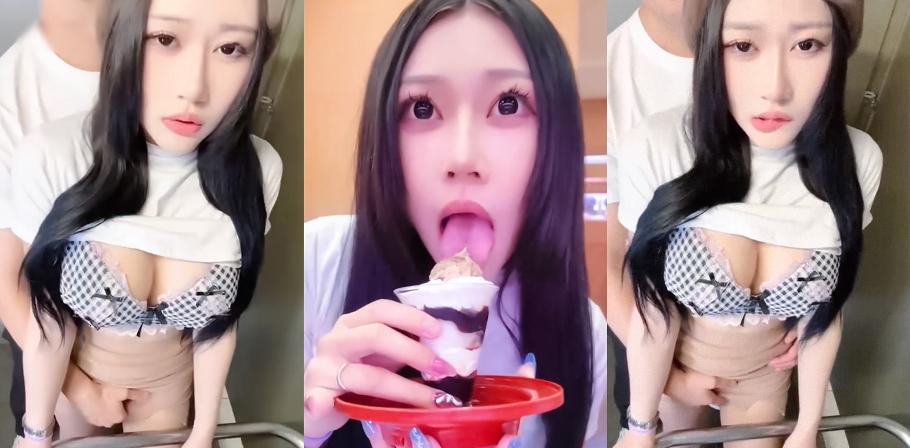 高颜值反差少女一日约会，丝袜美腿撩人至极公厕内露脸口交吞精，多种姿势猛操白浆流淌封面图