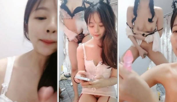 兔兔和妖妖女神_高颜值双女诱惑！极品美腿包臀裙，跳蛋塞穴爆菊花，高潮出水太骚了...封面图