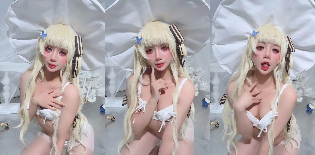 推特绝美福利姬【PoppaChan】最新定制，化身性感菲比展示淫姿极品白虎穴娇艳欲滴封面图