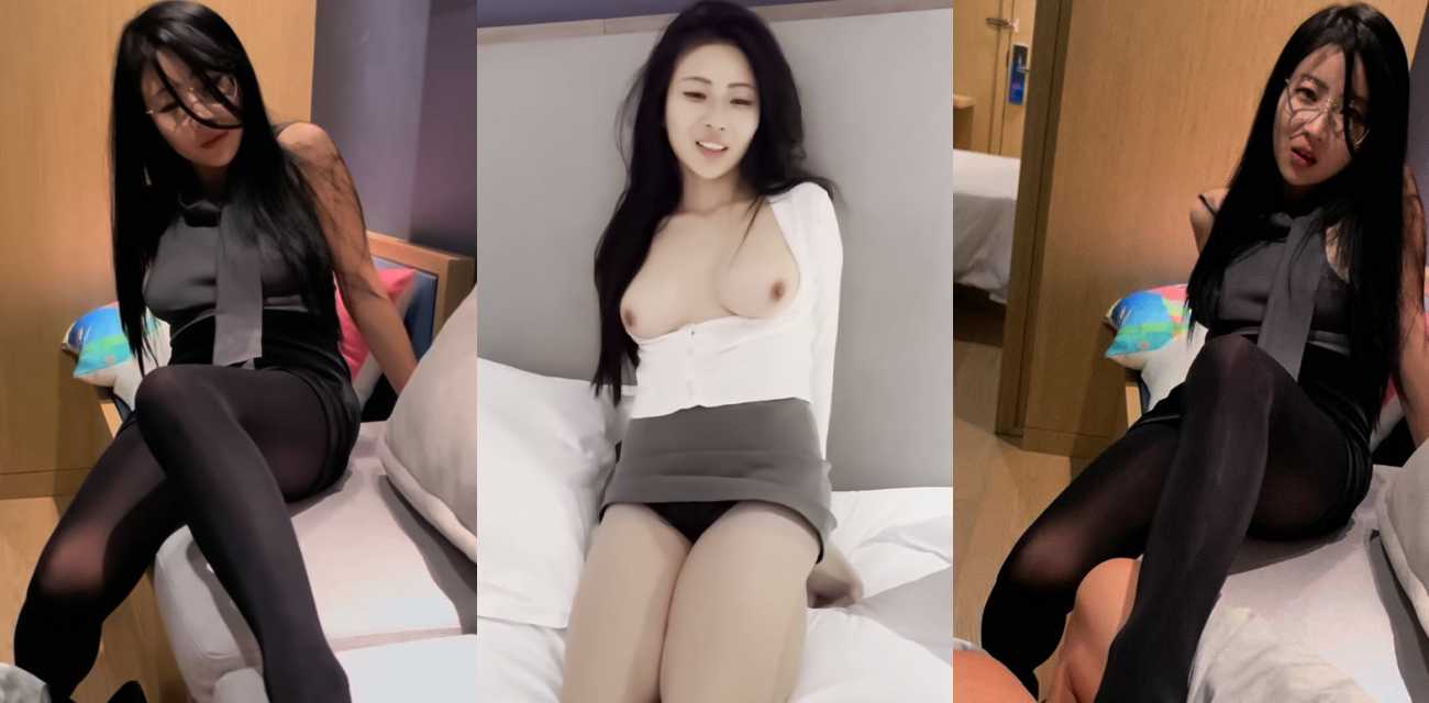 富二代手机相册私密视频泄露，与黑丝御姐女友花式足交调情，口爆吞精反差诱惑至极封面图