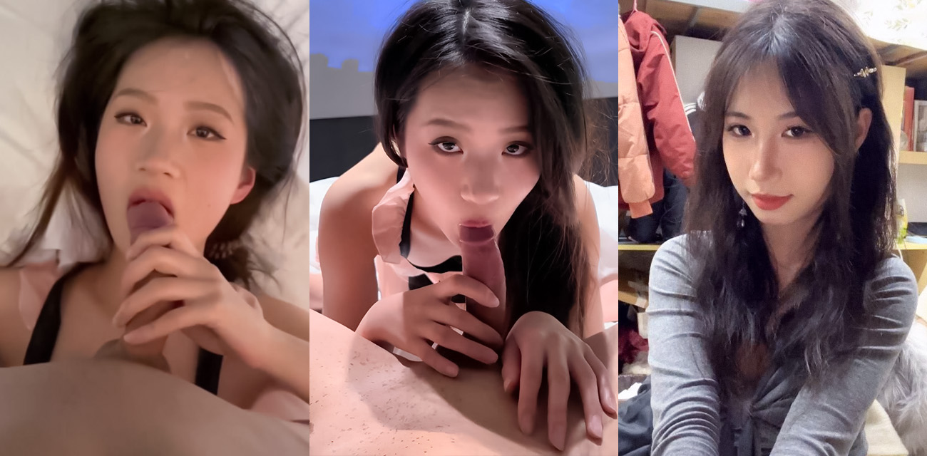 清纯女大学生做爱视频被男友泄密曝光，情趣制服勾勒完美身材，露脸口交多姿势激情交合封面图