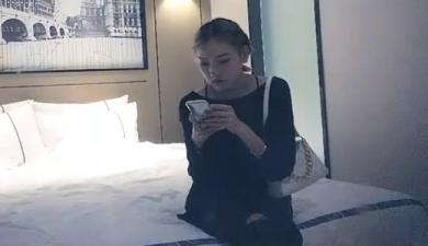 约了个颜值不错黑衣妹子封面图