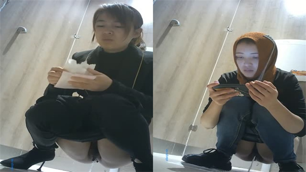 CP经典商场女厕全景偷拍封面图