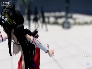 3DMMD和服少女热舞封面图