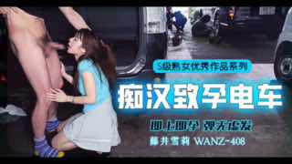 中出列车，即上即孕_WANZ-408_。封面图