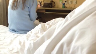 商务模特系列之蓝衣女孩封面图