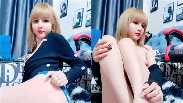 超性感黄发美女这黑丝美腿让我欲罢不能卧槽这腿也太极品了瞬间鸡儿梆硬封面图