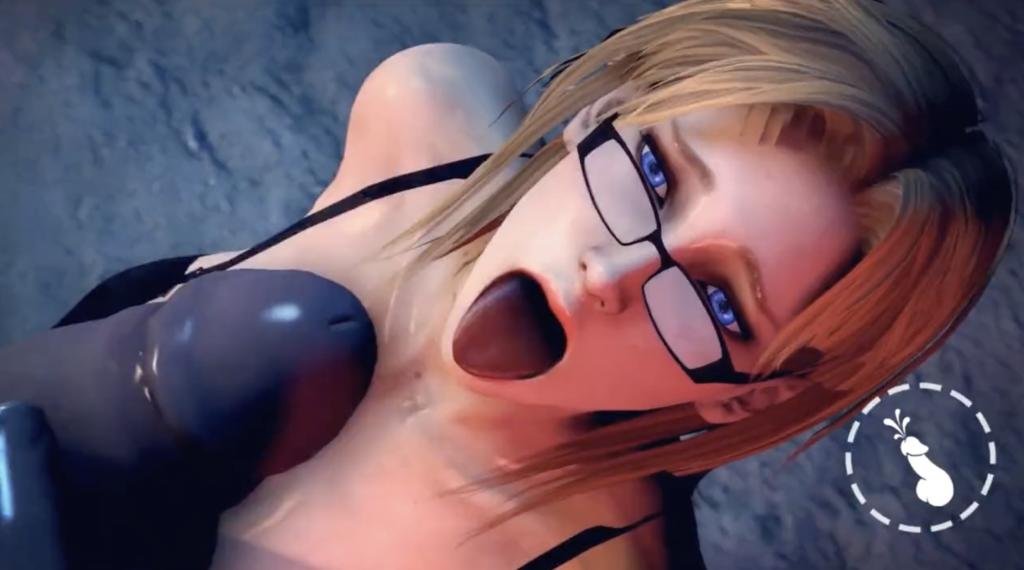 3D眼镜娘被两个肮脏的怪物轮流操封面图