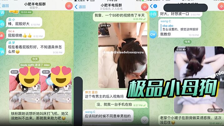 极品小母狗，绿帽骚妻【是小肥羊呀】私拍，约炮单男3P前后夹击，高潮插到痉挛封面图