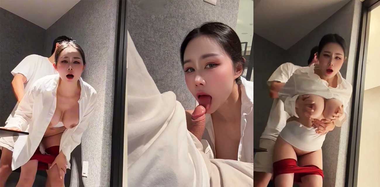 巨乳网黄【汐梦瑶】商场透明玻璃屋隔窗做爱，被路人夫妻驻足围观当众后入刺激翻倍封面图