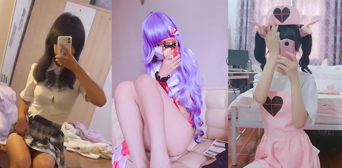 甜美小娇妾【沈娇娇】cos碧蓝航线独角兽，娇小身材三点全露粉嫩白虎完美展示令人欲罢不能封面图