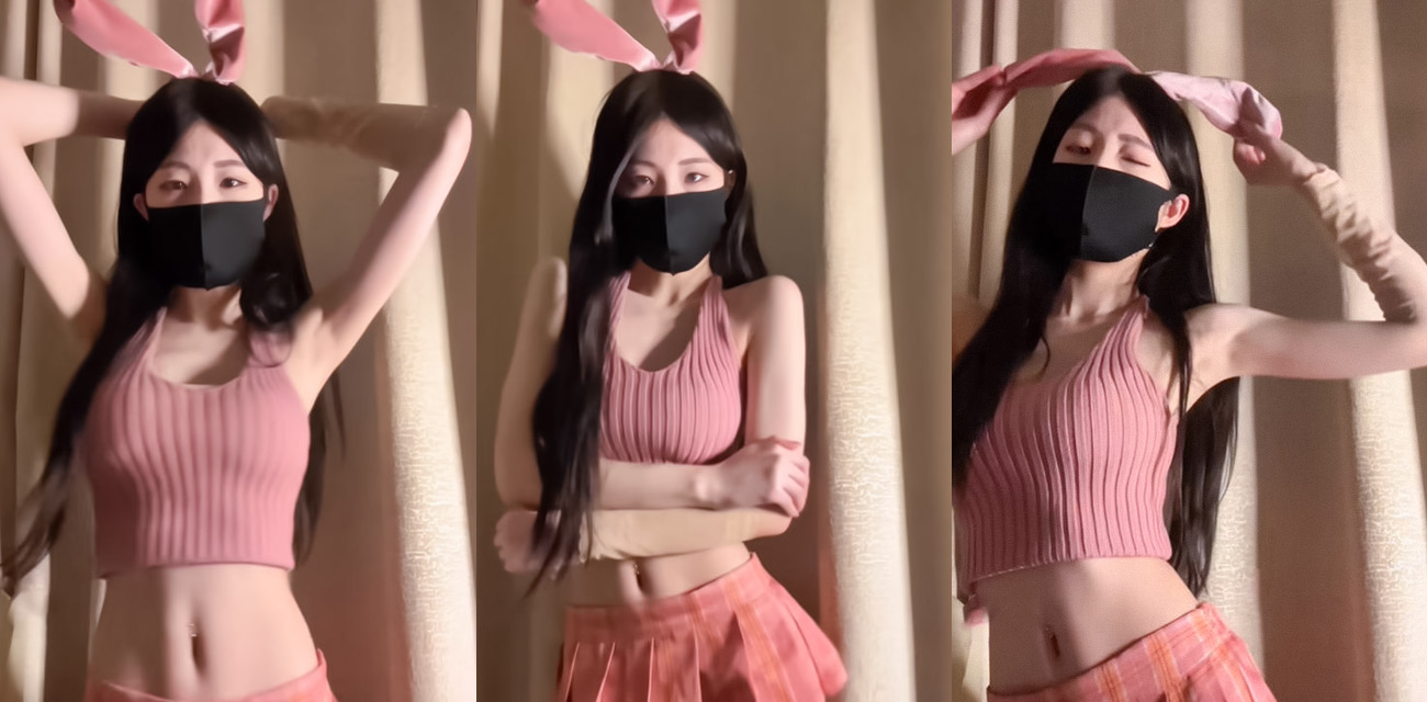 抖音高颜值御姐【八月未央】大尺度福利视频流出，情趣渔网掰臀秀穴扭腰晃臀脱衣露乳无比诱惑封面图